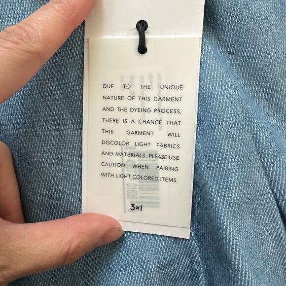 NWT 3x1 Berto Midrise Pleated Trouser, 30x30, NYC Designer - Picture 4 of 11